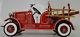 Pedal Car A 1920s Ford Truck Fire Engine Metal Show Red Vintage T Midget Model
