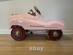 Pedal Car Champion Vintage Metal. Fair condition