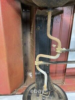 Pedal Car Fire Truck AMF No. 508 Rumble Seat Vintage Antique