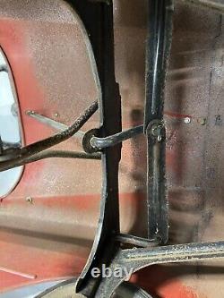 Pedal Car Fire Truck AMF No. 508 Rumble Seat Vintage Antique