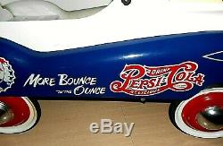 Pedal Car Pepsi Cola Vintage All Steel Child's Pedal Car Excellent Condition