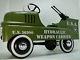 Pedal Car U S Army Truck WW2 Jeep Military Vintage Anti Plane Midget Model