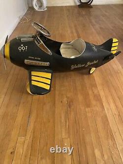 Pedal Car plane airflow Collectible airplane toy vintage pick up NY only