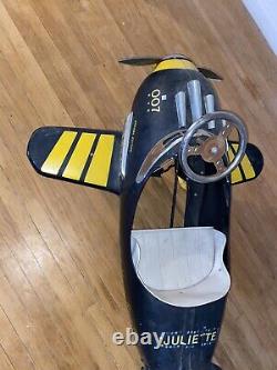 Pedal Car plane airflow Collectible airplane toy vintage pick up NY only