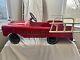 Pedal Fire Truck W Rumble Seat Unit No 508 Child's vintage AMF