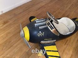 Plane airflow Collectible pedal car Plane airplane toy vintage