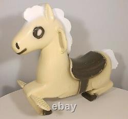 Playworld Systems Vintage Spring Rider Rocking Horse Cast Metal Playground Ride