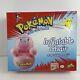 Pokemon Inflatable Chair #39 JigglyPuff VTG 1999 Nintendo BRAND NEW SEALED