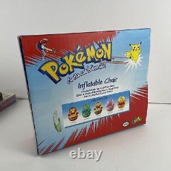 Pokemon Inflatable Chair #39 JigglyPuff VTG 1999 Nintendo BRAND NEW SEALED