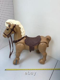 Proarce Marx KO Marvel Mustang Real Galloping Horse VTG Mexico Bouncy Ride On