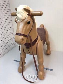 Proarce Marx KO Marvel Mustang Real Galloping Horse VTG Mexico Bouncy Ride On
