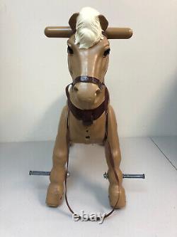 Proarce Marx KO Marvel Mustang Real Galloping Horse VTG Mexico Bouncy Ride On