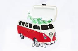 Pull Along VW Volkswagen Splitscreen Picnic Beer cooler Camper Icebox Bus Vtg