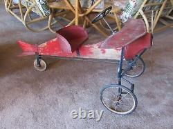 RARE 1926 Gendron Plane Pedal Car Airplane Old Vintage Original Working