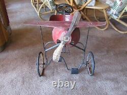 RARE 1926 Gendron Plane Pedal Car Airplane Old Vintage Original Working