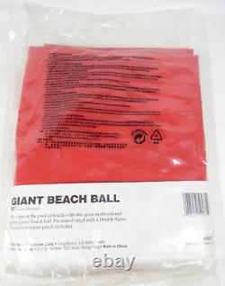 RARE 1995 VTG Intex The Wet Set GIANT Jumbo 60 Inch Beach Ball New NOS Deadstock