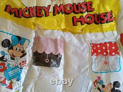 RARE 60's Vtg Ideal Disney Mickey Mouse House Indoor Outdoor Playhouse Complete