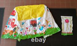 RARE 60's Vtg Ideal Disney Mickey Mouse House Indoor Outdoor Playhouse Complete