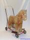 RARE ANTIQUE VINTAGE 1946 MOHAIR HORSE RIDE-ON TOY LINE BROTHERS ENGLAND IRELAND