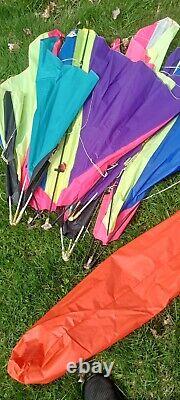 RARE! Caribbean Kite Co. 6-Stack CAYMAN Vintage stunt kites (i. E. Peter Powell)