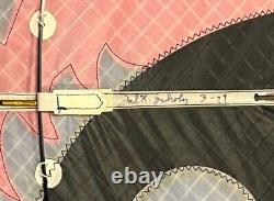 RARE Joel K Scholz Vintage Piranha Fighter Kite Signed & Dated
