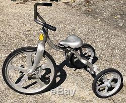 RARE Original VTG CONVERT-O Tricycle Anthony Bros Aluminum Air Flow Bicycle Old