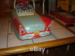 RARE VINTAGE 1950'S MARX MOBILE RIDE-ON ELECTRIC TOY CAR ORIGINAL CONDITION NICE