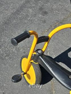 RARE VINTAGE Angeles 2 Wheel Metal Tricycle Bike Scooter Childs Pedal Toy