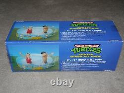 RARE VTG 1990 TMNT Teenage Mutant HERO Turtles Quick Fit Pool Swimming Censor