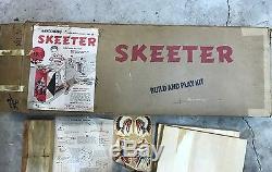 RARE Vintage 1959 AMTAC Industries Skeeter Build & Play Kit Wooden Scooter NOS