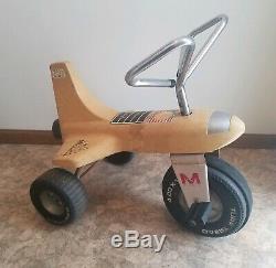 RARE Vintage 1970's Murray 747 Jet Airplane Tricycle, Kids Muscle Trike