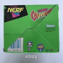 RARE Vintage 1994 Official NERF TURBO CRUSHERS Football Kenner Purple Gold NEW