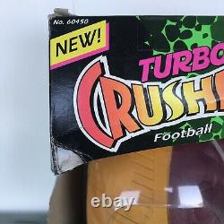 RARE Vintage 1994 Official NERF TURBO CRUSHERS Football Kenner Purple Gold NEW