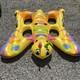 RARE Vintage 2001 Intex The Wet Set 63x55 Butterfly Kids Pool Float Used