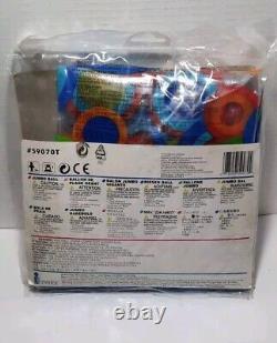 RARE Vintage 2003 Intex The Wet Set Jumbo 48 Beach Ball-circles- New Open Pack