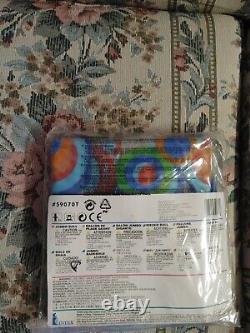RARE Vintage 2003 Intex The Wet Set Jumbo 48 Beach Ball-circles- New Sealed