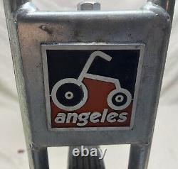 RARE Vintage ANGELES Bicycle Steel Frame 14 Front Tire ORIGINAL