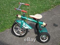 RARE Vintage Antique 50's AMF JUNIOR ROCKET Tricycle Trike! 100% ORIGINAL
