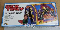 RARE Vintage Dick Tracy Slumber Tent ERO Play NIB Sealed (Open Box)