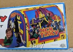 RARE Vintage Dick Tracy Slumber Tent ERO Play NIB Sealed (Open Box)