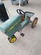 RARE Vintage ERTL John Deere Pedal Tractor Toy with Wagon Original Model 520 USA