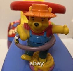 RARE Vintage Kiddieland Winnie The Pooh's Activity Tractor Musical Works