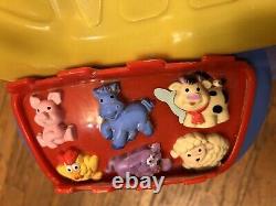 RARE Vintage Kiddieland Winnie The Pooh's Activity Tractor Musical Works