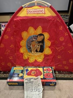 RARE Vtg 1990s Disney Pocahontas Fabric Fun Hut Complete With Box Only 1 On eBay