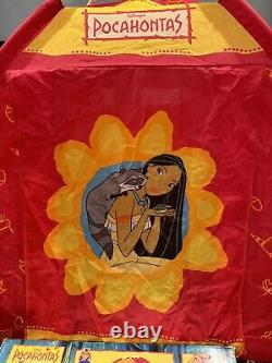 RARE Vtg 1990s Disney Pocahontas Fabric Fun Hut Complete With Box Only 1 On eBay