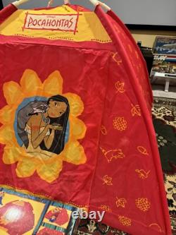 RARE Vtg 1990s Disney Pocahontas Fabric Fun Hut Complete With Box Only 1 On eBay