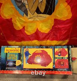 RARE Vtg 1990s Disney Pocahontas Fabric Fun Hut Complete With Box Only 1 On eBay