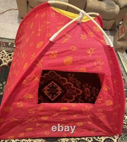 RARE Vtg 1990s Disney Pocahontas Fabric Fun Hut Complete With Box Only 1 On eBay