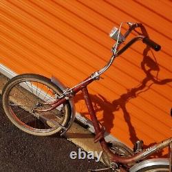 RARE vintage Luxus Jaguar Folding Bicycle Bike German Germany