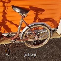 RARE vintage Luxus Jaguar Folding Bicycle Bike German Germany